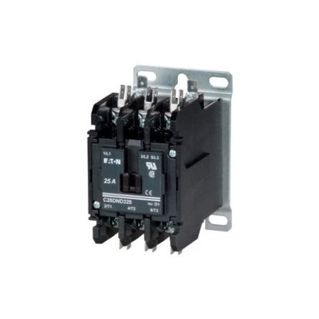 Eaton Definite Purpose Contactor, 2 P, Non-Reversing, Box Lug C25DNE240A